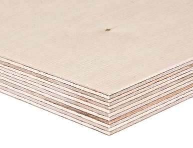 Multiplexplatte aus Birke mit heller, glatter Oberfläche und stabiler Mehrschichtverleimung für vielseitige Anwendungen.