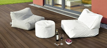 Terrassendielen Thermoholz dunkelbraun