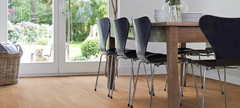 Esszimmer auf Laminat